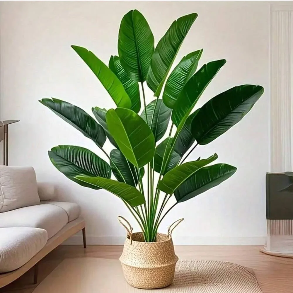 1pc 18 feuilles plantes artifi - Ficus Lyrata Tree avis et prix