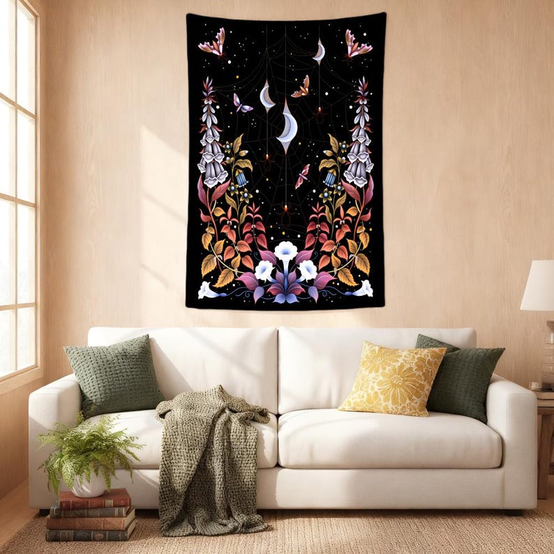 Tapisserie murale toile d'arai - Spider Plant Hanging avis et prix